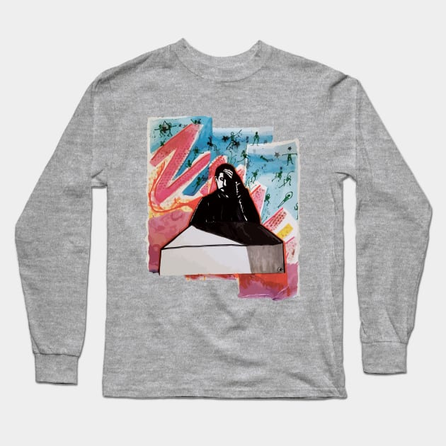 Narcoleptic Wonder Long Sleeve T-Shirt by Pherf